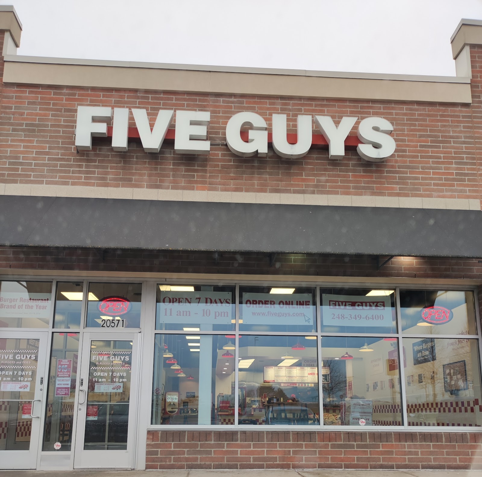Five Guys in Northville